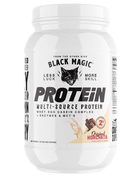 Black magic horvhata protein near mw